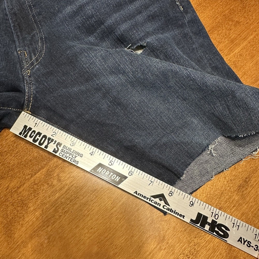 Polo Ralph Lauren Hampton Relaxed Cut-Offs Denim 8" Inseam Men's 30 Distressed - Picture 12 of 12